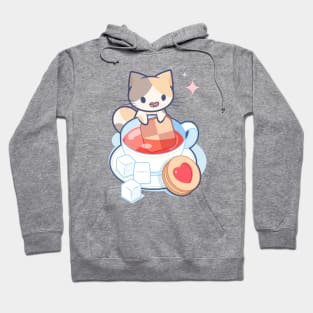 Tea Time Cat Hoodie